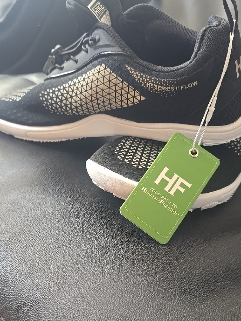 HF Series II Flow Men's Black Athletic Sneakers